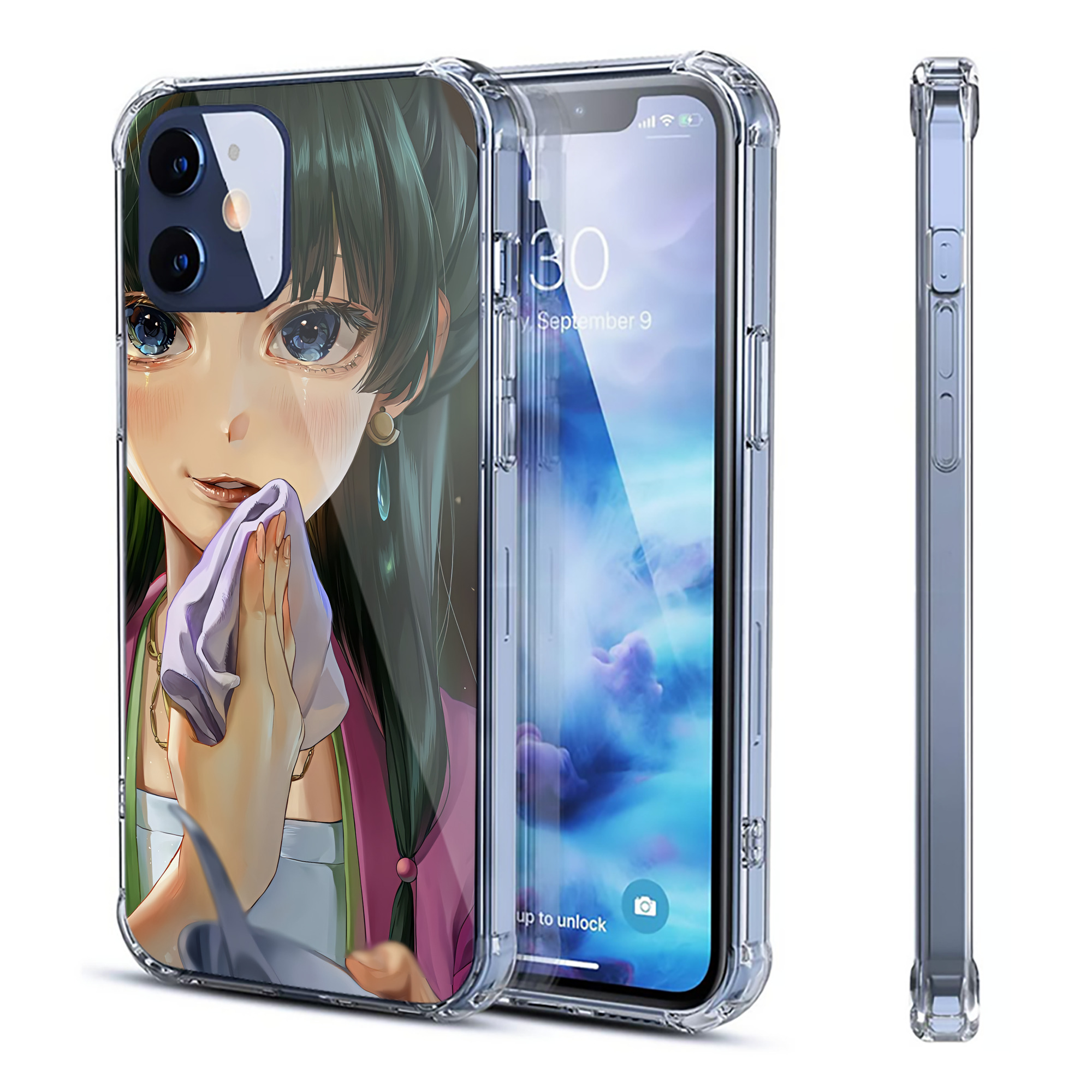 （画像用） 薬屋のひとりごと The Apothecary Diaries 【iPhone 12シリーズ対応】透明スマホケース（クリアソフトケース）